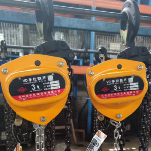 手拉葫蘆在架空索道輪組拆卸更換作業(yè)中的應用